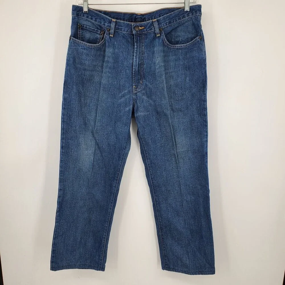 Polo Ralph Lauren Hemmed Men's‎ Straight Leg Everyday Denim Jeans Size 36